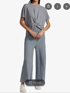 Joe’s women’s Meesha wide-leg crop lounge/ active pants